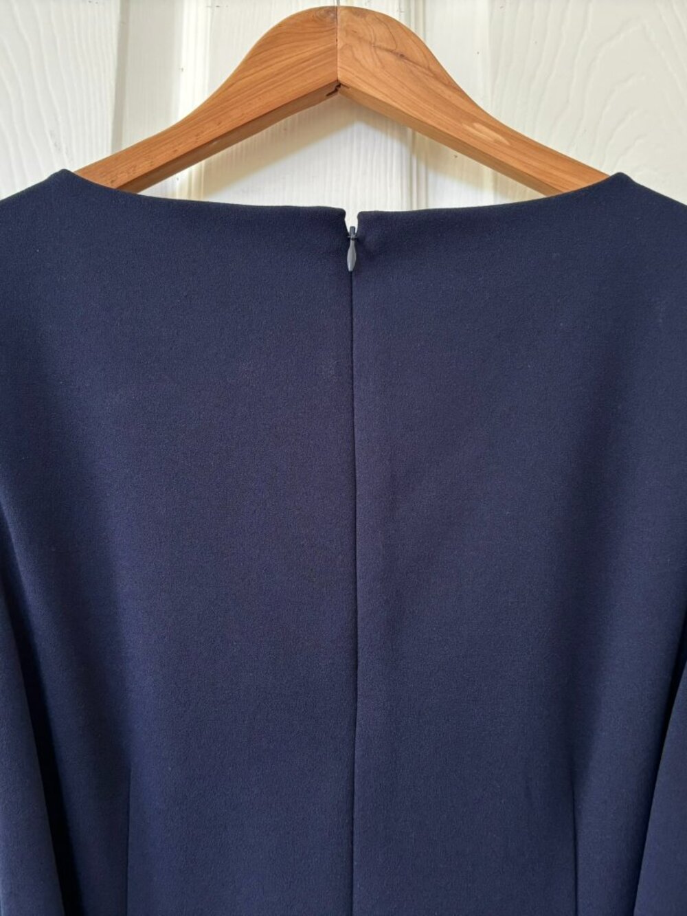 Calvin Klein Navy Sleeveless V-Neck Cropped Wide Leg Belted Jumpsuit 10 - Picture 6 of 9